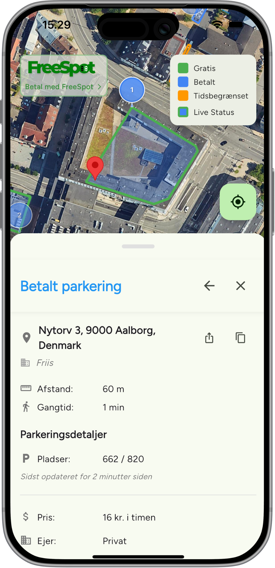 Friis dropper den gratis time — det koster parkering nu